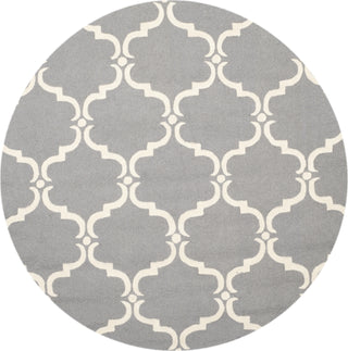 Safavieh Cambridge 703 Dark Grey/Ivory Area Rug Round