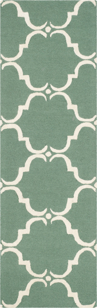 Safavieh Cambridge 703 Teal/Ivory Area Rug Runner