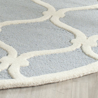 Safavieh Cambridge 710 Blue/Ivory Area Rug Detail