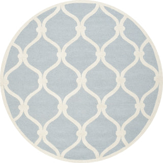 Safavieh Cambridge 710 Blue/Ivory Area Rug Round