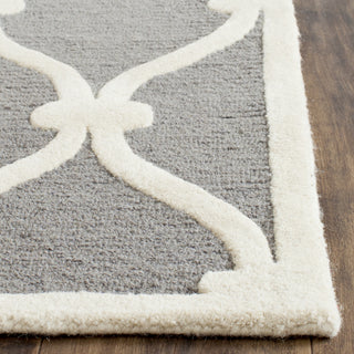 Safavieh Cambridge 710 Dark Grey/Ivory Area Rug Detail