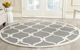 Safavieh Cambridge 710 Dark Grey/Ivory Area Rug Room Scene Feature