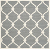 Safavieh Cambridge 710 Dark Grey/Ivory Area Rug Square