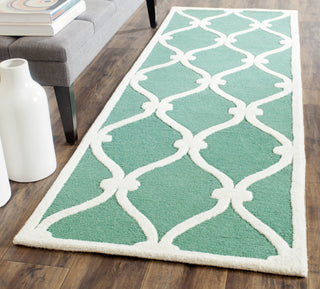 Safavieh Cambridge 710 Teal/Ivory Area Rug 