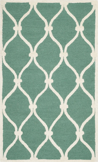 Safavieh Cambridge 710 Teal/Ivory Area Rug main image