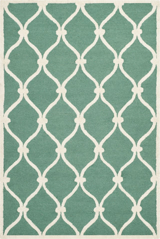 Safavieh Cambridge 710 Teal/Ivory Area Rug Main