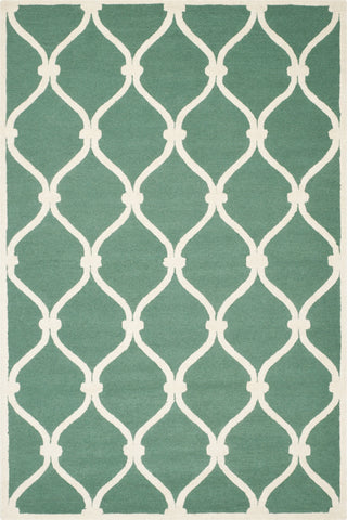 Safavieh Cambridge 710 Teal/Ivory Area Rug Main