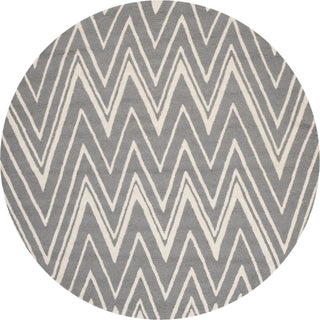 Safavieh Cambridge 711 Dark Grey/Ivory Area Rug Round