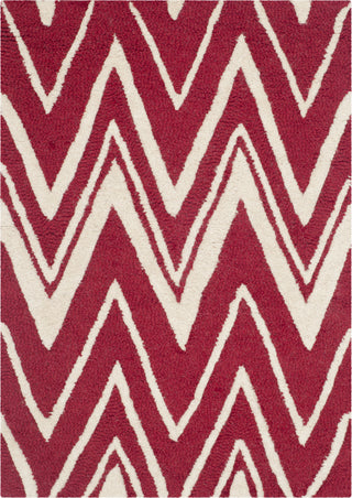 Safavieh Cambridge 711 Red/Ivory Area Rug 