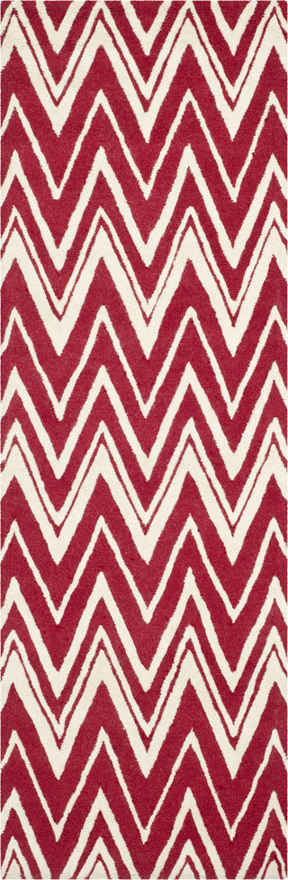 Safavieh Cambridge 711 Red/Ivory Area Rug Runner