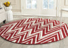 Safavieh Cambridge 711 Red/Ivory Area Rug Room Scene