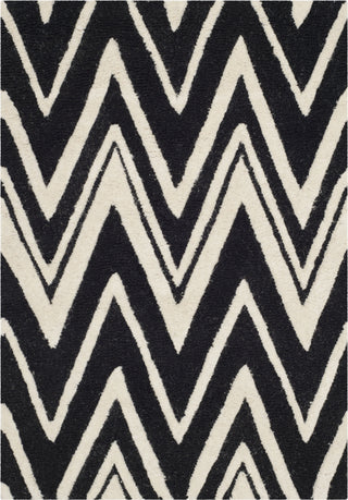 Safavieh Cambridge 711 Black/Ivory Area Rug 