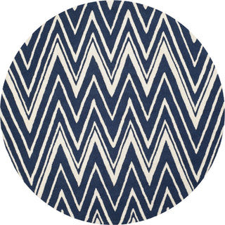 Safavieh Cambridge 711 Navy/Ivory Area Rug Round