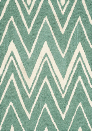 Safavieh Cambridge 711 Teal/Ivory Area Rug 