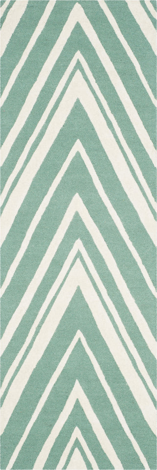 Safavieh Cambridge 711 Teal/Ivory Area Rug Runner