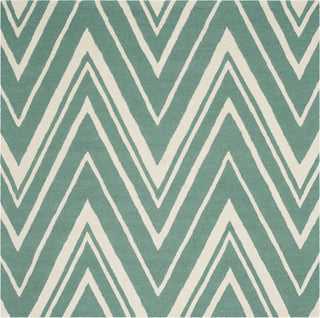 Safavieh Cambridge 711 Teal/Ivory Area Rug Square