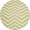 Safavieh Cambridge 714 Green/Ivory Area Rug Round