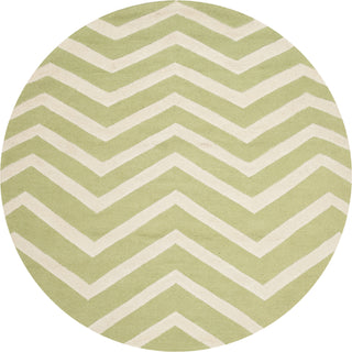 Safavieh Cambridge 714 Green/Ivory Area Rug Round