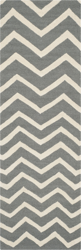 Safavieh Cambridge 714 Dark Grey/Ivory Area Rug Runner