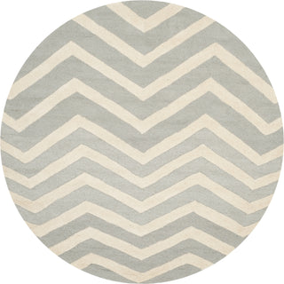 Safavieh Cambridge 714 Grey/Ivory Area Rug Round