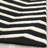 Safavieh Cambridge 714 Black/Ivory Area Rug Detail