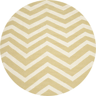 Safavieh Cambridge 714 Light Gold/Ivory Area Rug Round