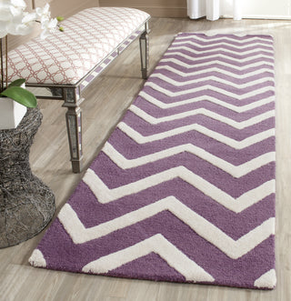 Safavieh Cambridge 714 Purple/Ivory Area Rug Room Scene