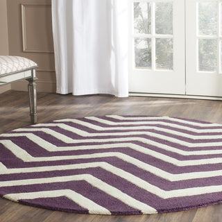 Safavieh Cambridge 714 Purple/Ivory Area Rug Room Scene