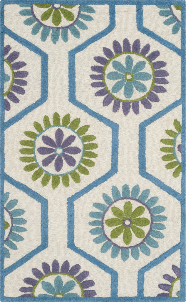 Safavieh Cambridge 716 Ivory/Blue Area Rug main image