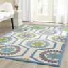 Safavieh Cambridge 716 Ivory/Blue Area Rug Room Scene Feature