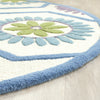 Safavieh Cambridge 716 Ivory/Blue Area Rug Detail