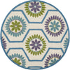 Safavieh Cambridge 716 Ivory/Blue Area Rug Round