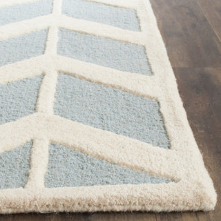 Safavieh Cambridge 718 Blue/Ivory Area Rug Detail