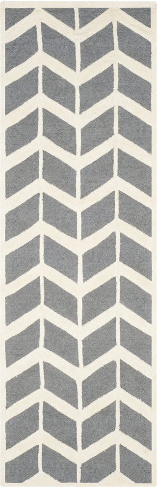 Safavieh Cambridge 718 Dark Grey/Ivory Area Rug Runner