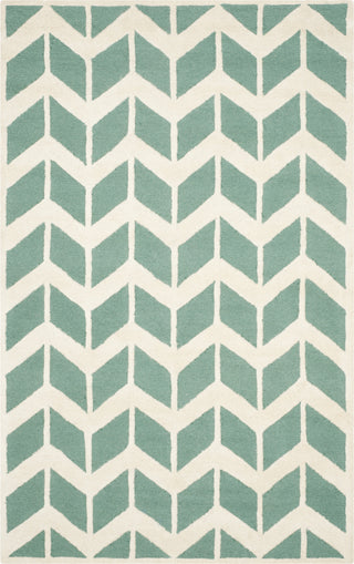 Safavieh Cambridge 718 Teal/Ivory Area Rug Main