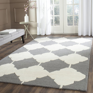 Safavieh Cambridge 719 Dark Grey/Ivory Area Rug Room Scene Feature