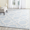 Safavieh Cambridge Cambrdge 721 Blue/Ivory Area Rug Room Scene Feature
