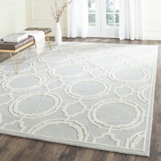 Safavieh Cambridge Cambrdge 721 Grey/Ivory Area Rug Room Scene