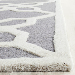 Safavieh Cambridge 722 Dark Grey/Ivory Area Rug Detail