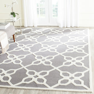 Safavieh Cambridge 722 Dark Grey/Ivory Area Rug Room Scene Feature