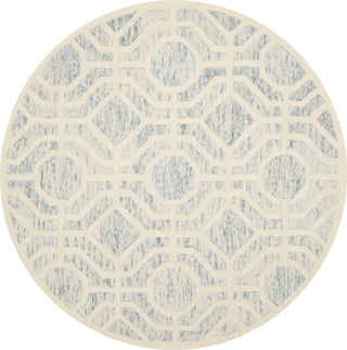 Safavieh Cambridge 726 Light Blue/Ivory Area Rug Round