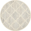 Safavieh Cambridge 727 Light Grey/Ivory Area Rug Round