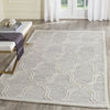Safavieh Cambridge 728 Light Grey/Ivory Area Rug Room Scene Feature
