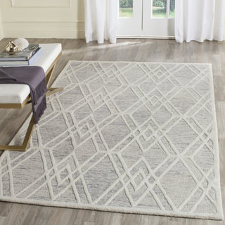 Safavieh Cambridge 729 Grey/Ivory Area Rug Room Scene Feature