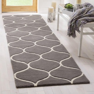 Safavieh Cambridge 730 Dark Grey/Ivory Area Rug Room Scene