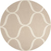 Safavieh Cambridge 730 Light Beige/Ivory Area Rug Round