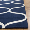 Safavieh Cambridge 730 Dark Blue/Ivory Area Rug Detail