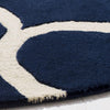 Safavieh Cambridge 730 Dark Blue/Ivory Area Rug Detail