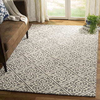 Safavieh Cambridge 731 Dark Grey/Ivory Area Rug Room Scene Feature