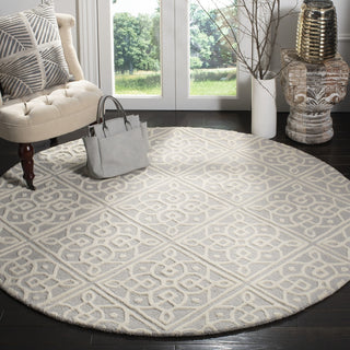 Safavieh Cambridge 731 Light Grey/Ivory Area Rug Room Scene